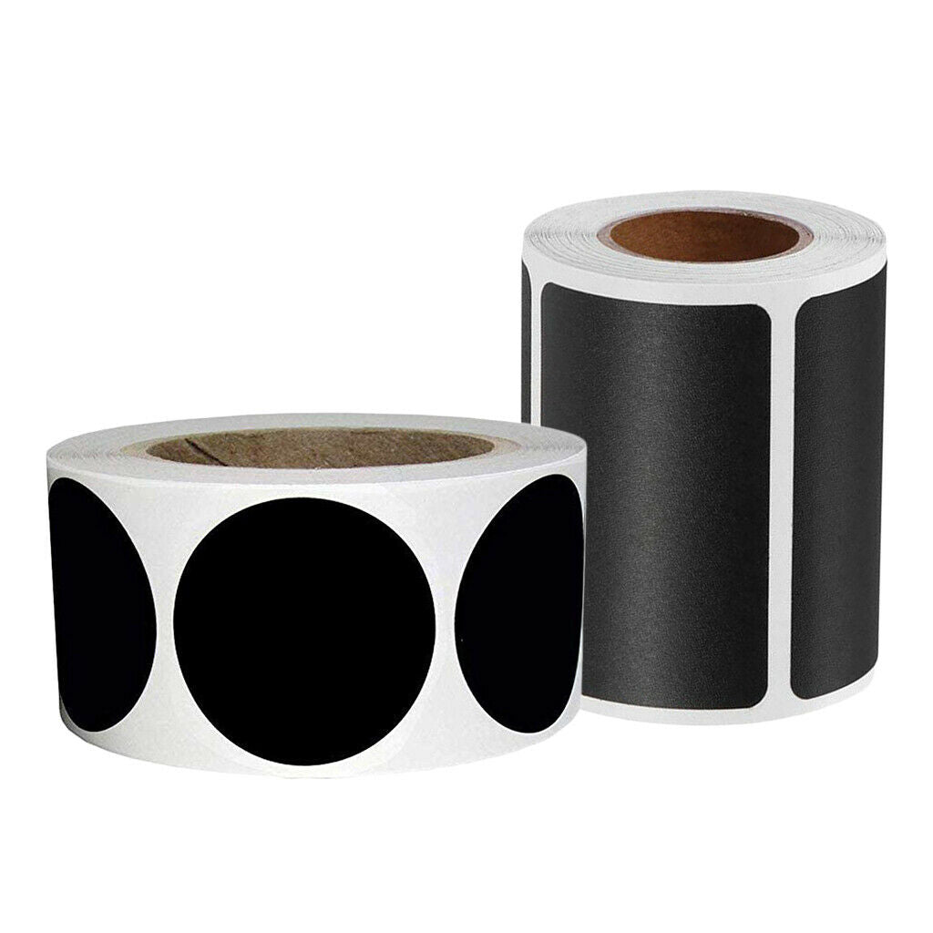 2Roll Blackboard Stickers Storage Stickers for Glass Food Kitchen Supplies