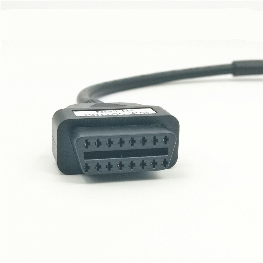 1PC Motorcycle OBDII OBD2 Diagnostic Cable Adapter 6 Pin 4needles For Kawasaki