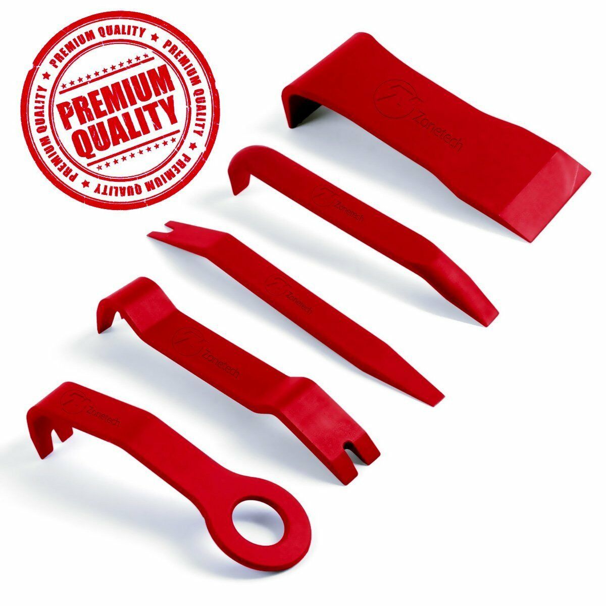 5pcs Car Door Trim Panel Clip Dash Centre Console Radio Removal Pry Tools Nylon