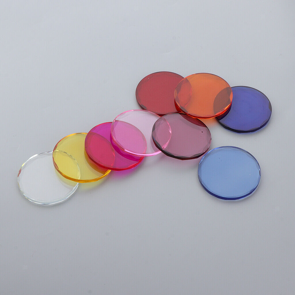 3Pcs Adhesive Glue Pallet Stand Crystal Holder Tray for Eyelash Extensions Red