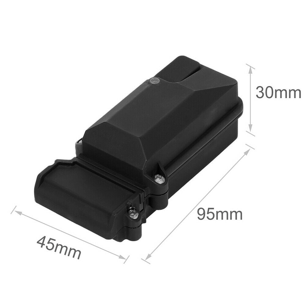 Plastic Waterproof RC Car Receiver Box Tool for 1/10 Axial SCX10 90046 RC Car