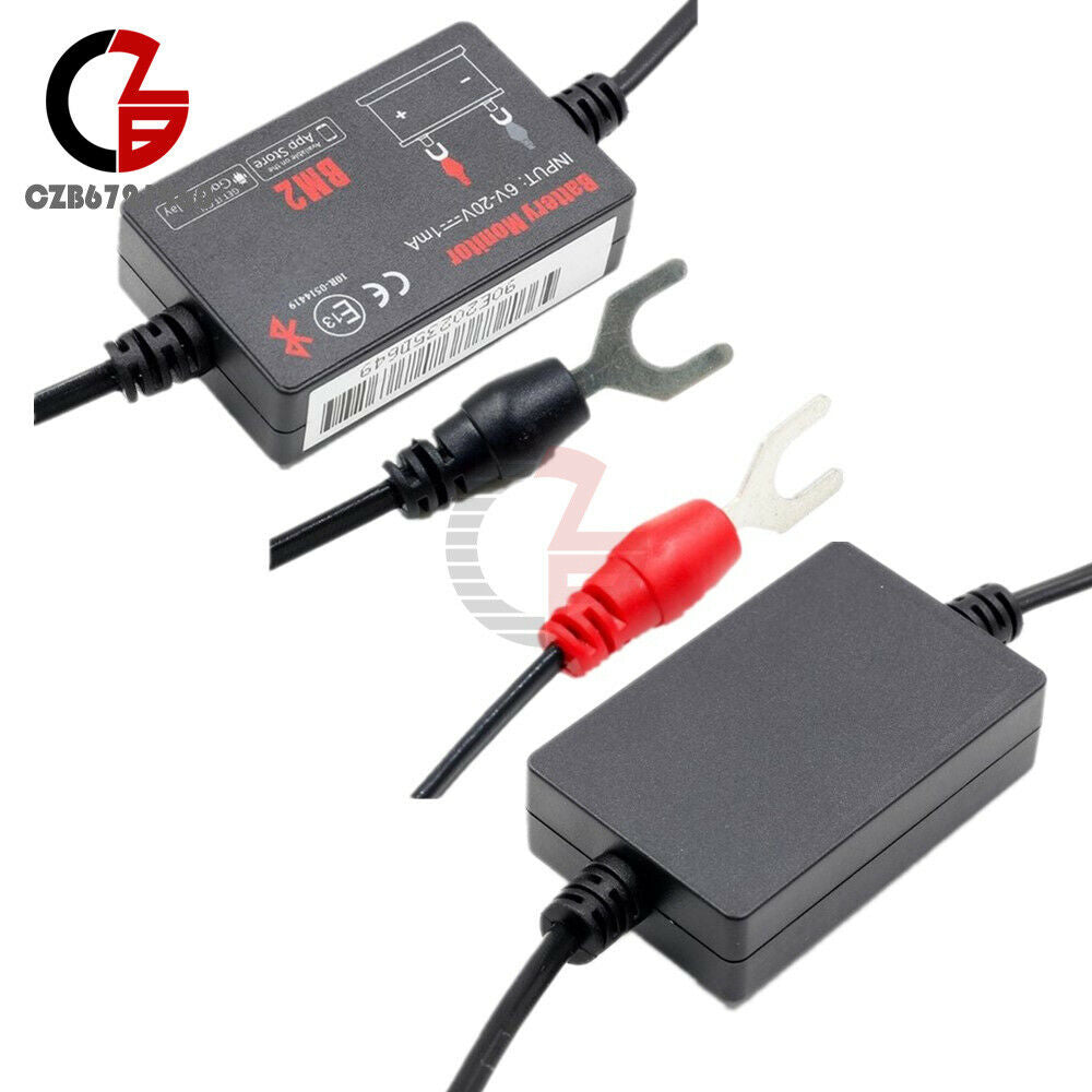 12V BM2 Car Battery Monitor via Bluetooth 4.0 Voltage Meter Tester Auto Alarm