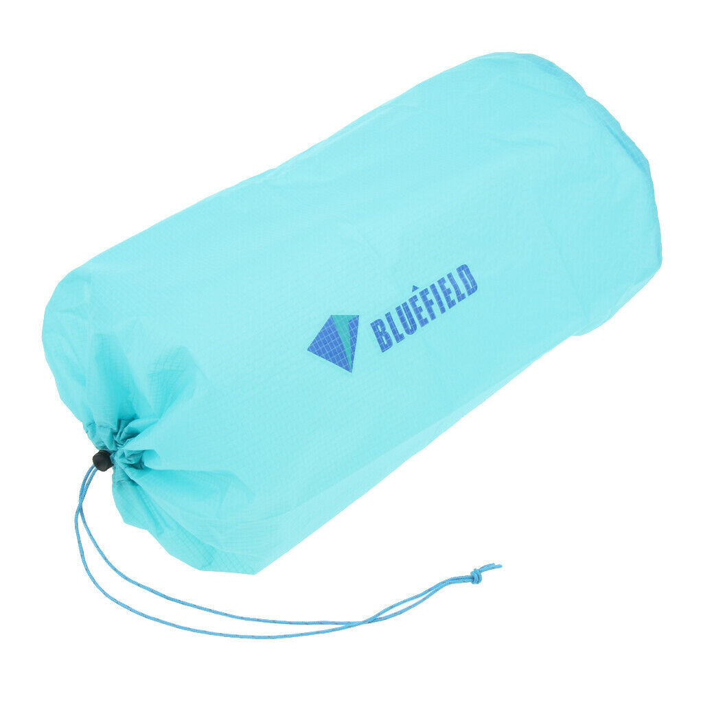 2X Waterproof Drawstring Storage Stuff Sack Dry Bag Outdoor Travel Sky blue M