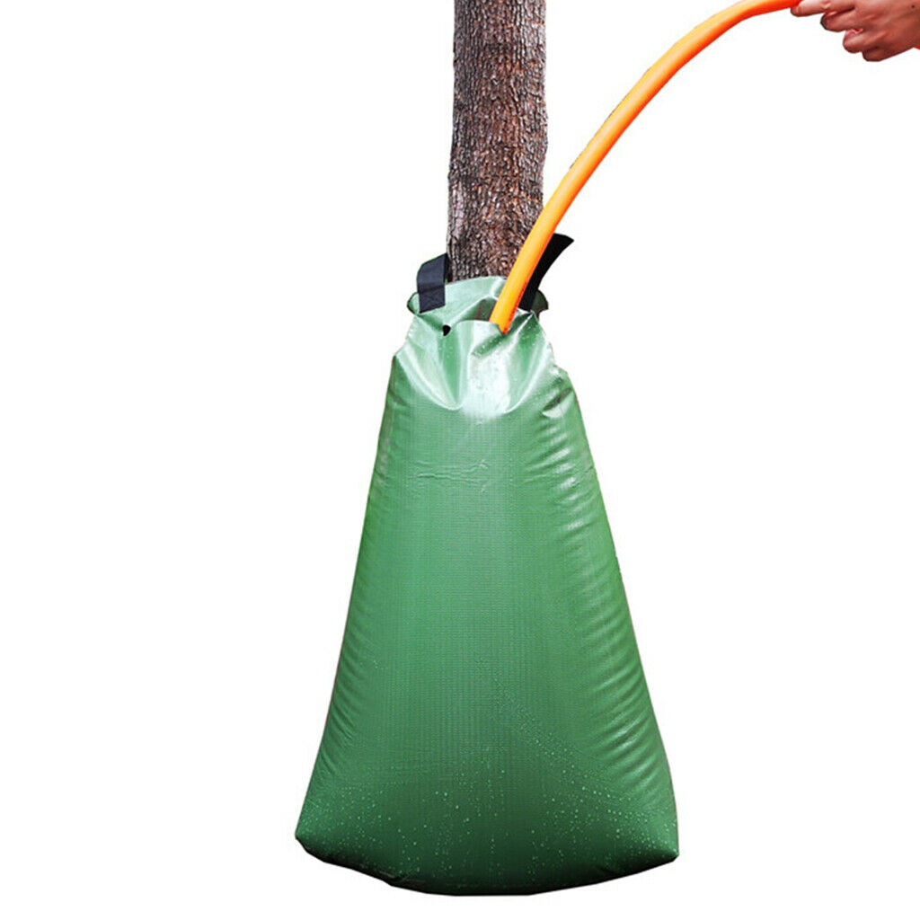 Green Slow Release Tree Watering Drip Irrigation Bag Easy Install Durable