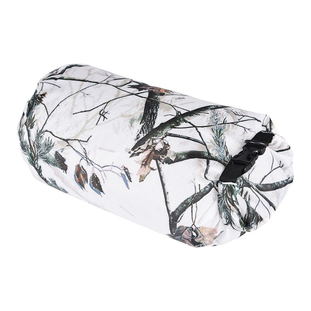 Waterproof Dry Bag Sack Pouch For Kayak Fishing Swimming Canoe Rafting - Snow