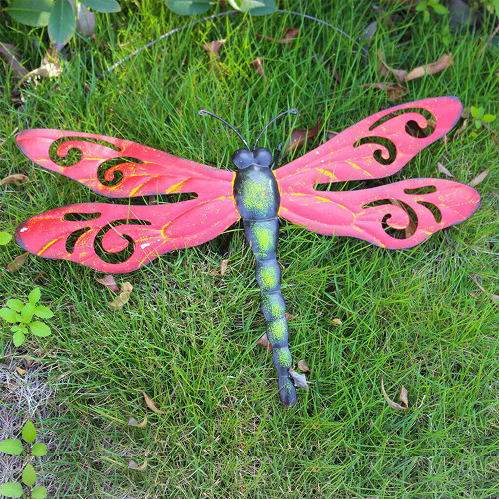 3x Metal Butterfly Wall Decor,Outdoor Metal Wall Art Decor for Home Garden
