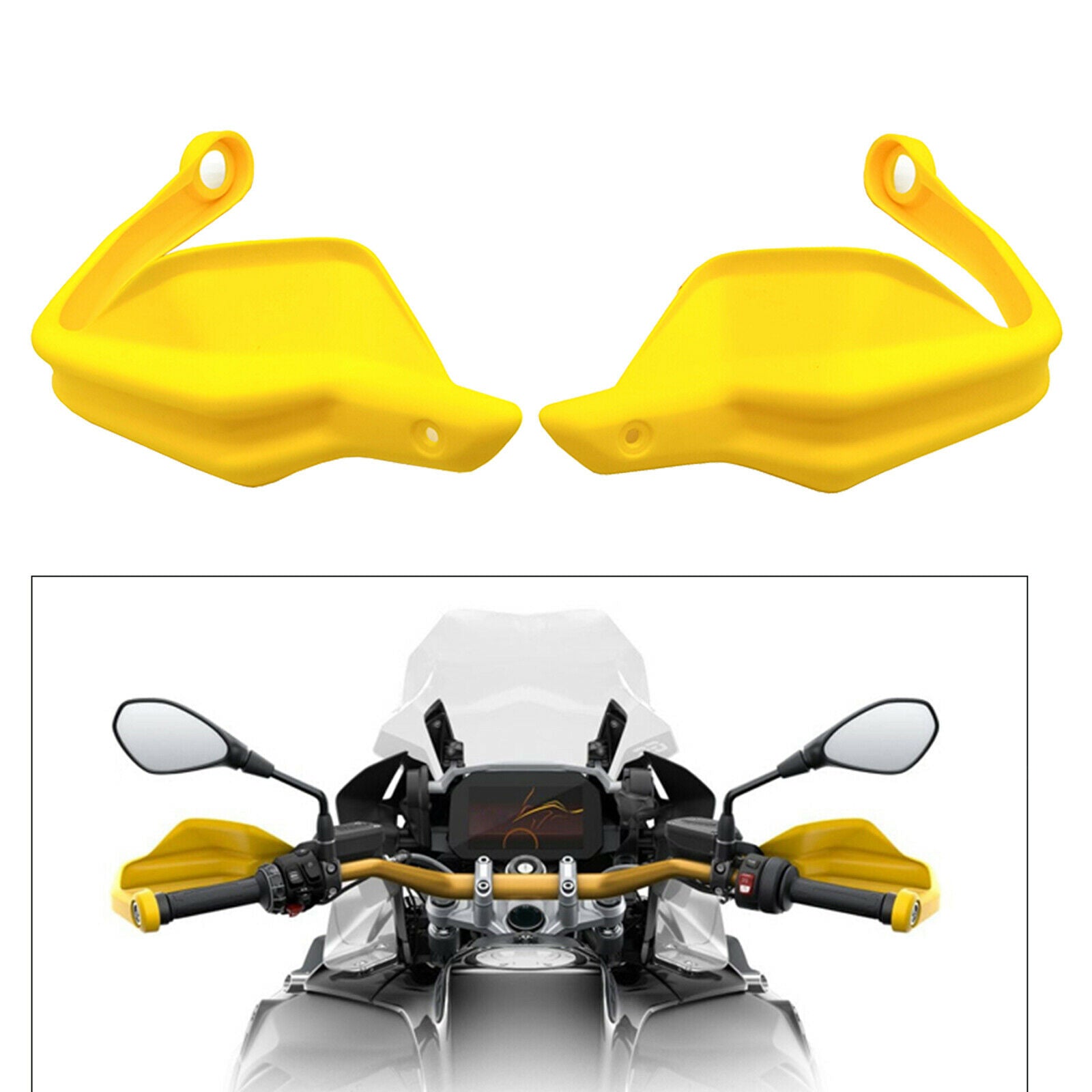 Dirt Bike Handguard Replacement for BMW R1200GS LC ADV R1250GS/ADV Yellow