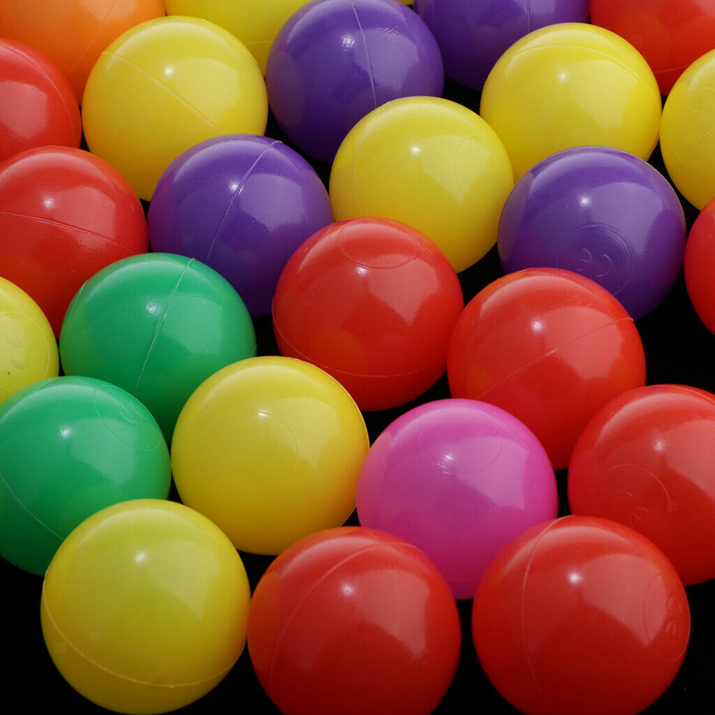 200 lot Mini Ocean Ball Plastic Swim Ball Outdoor Funny Kids Swim Pool