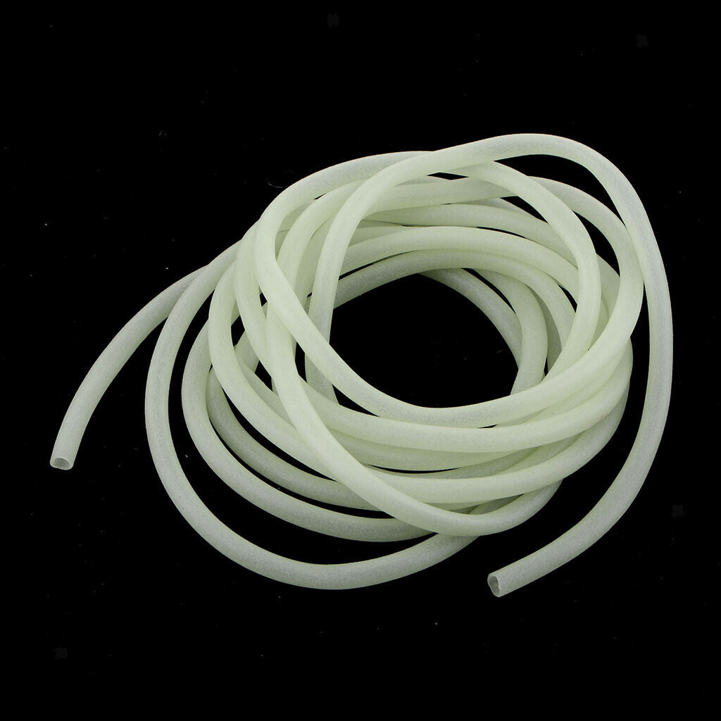 2pcs Fishing Light Tube Tubing Glow In Dark Saltwater Fishing Rig Lures
