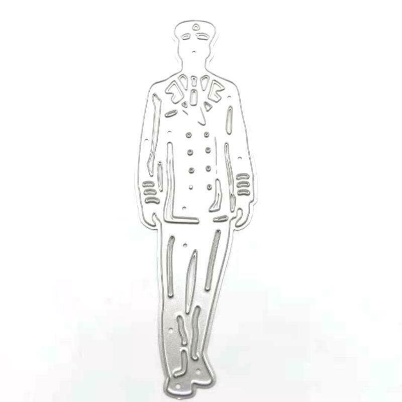 Policemen Metal Cutting Dies Stencil DIY Scrapbooking Album Paper Card Template