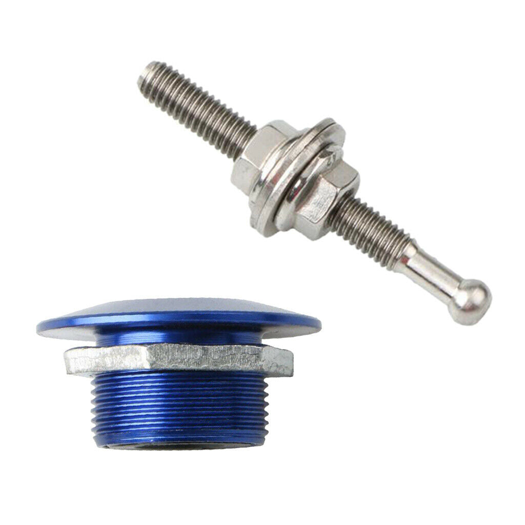 30mm Car Bonnet Pin Hood Pins Universal License Plate Lock Clip Blue