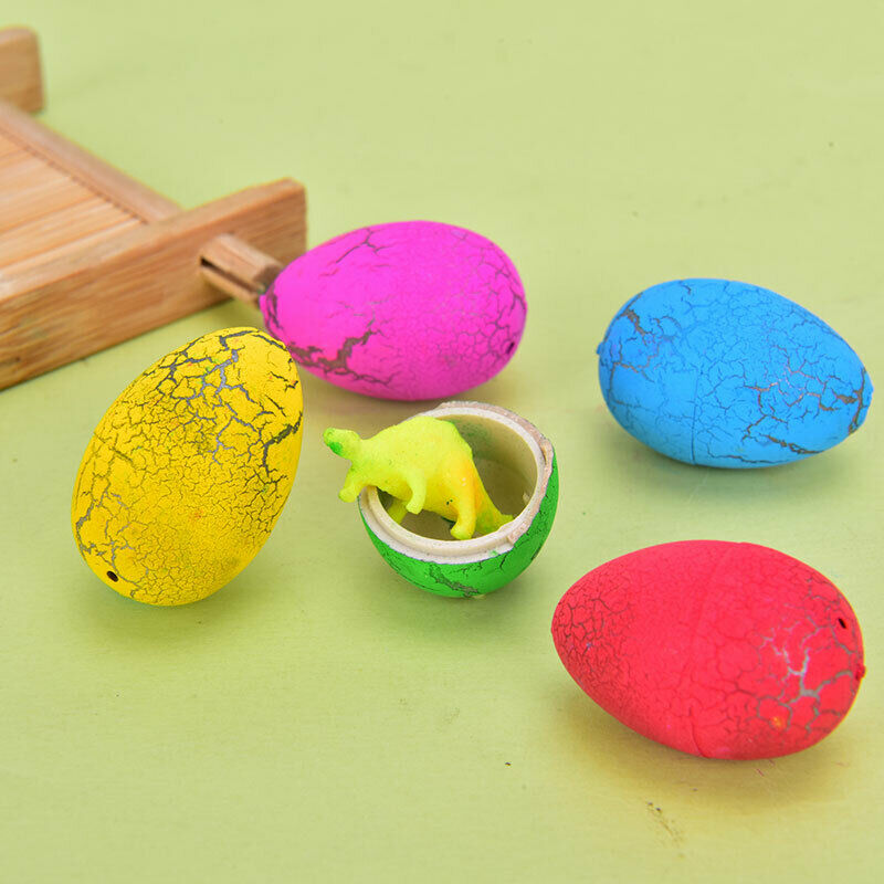 2pcs Magic Hatching Growing Dinosaur Eggs Child Kids Water Growing Dinosa.l8