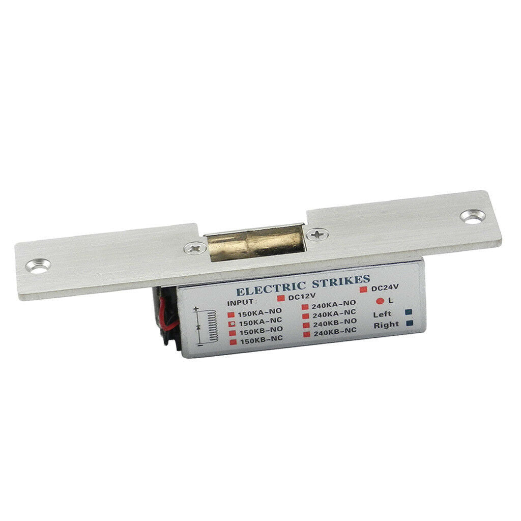 12V Normal Open Electric Strike Door Strike Lock Security Access 8# NO Mode