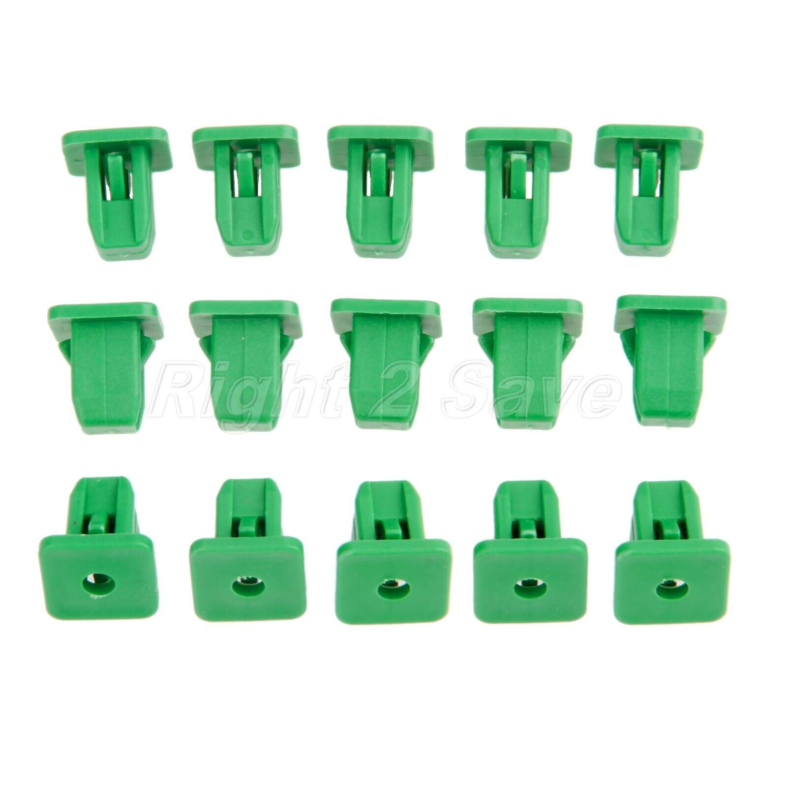 50pcs Car Auto Rivets  Door Trim Panel Clip Fastener fender bumper surface Nylon