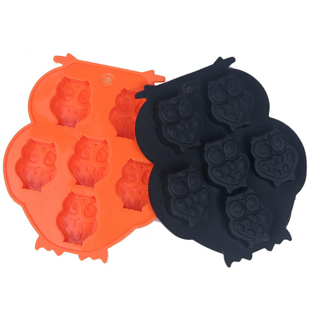 Mulit Cute Owl Cake Mold Soap Silicone Mould For Candy Chocolate Kid Chil.l8