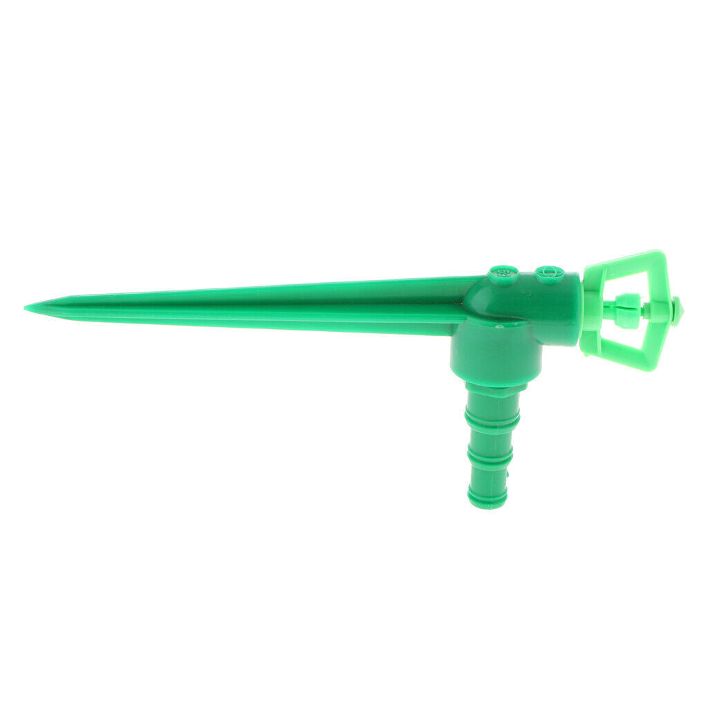 JR6036 Multi Adjustable Lawn Sprinkler on a Spike with Integrated Flow Control,