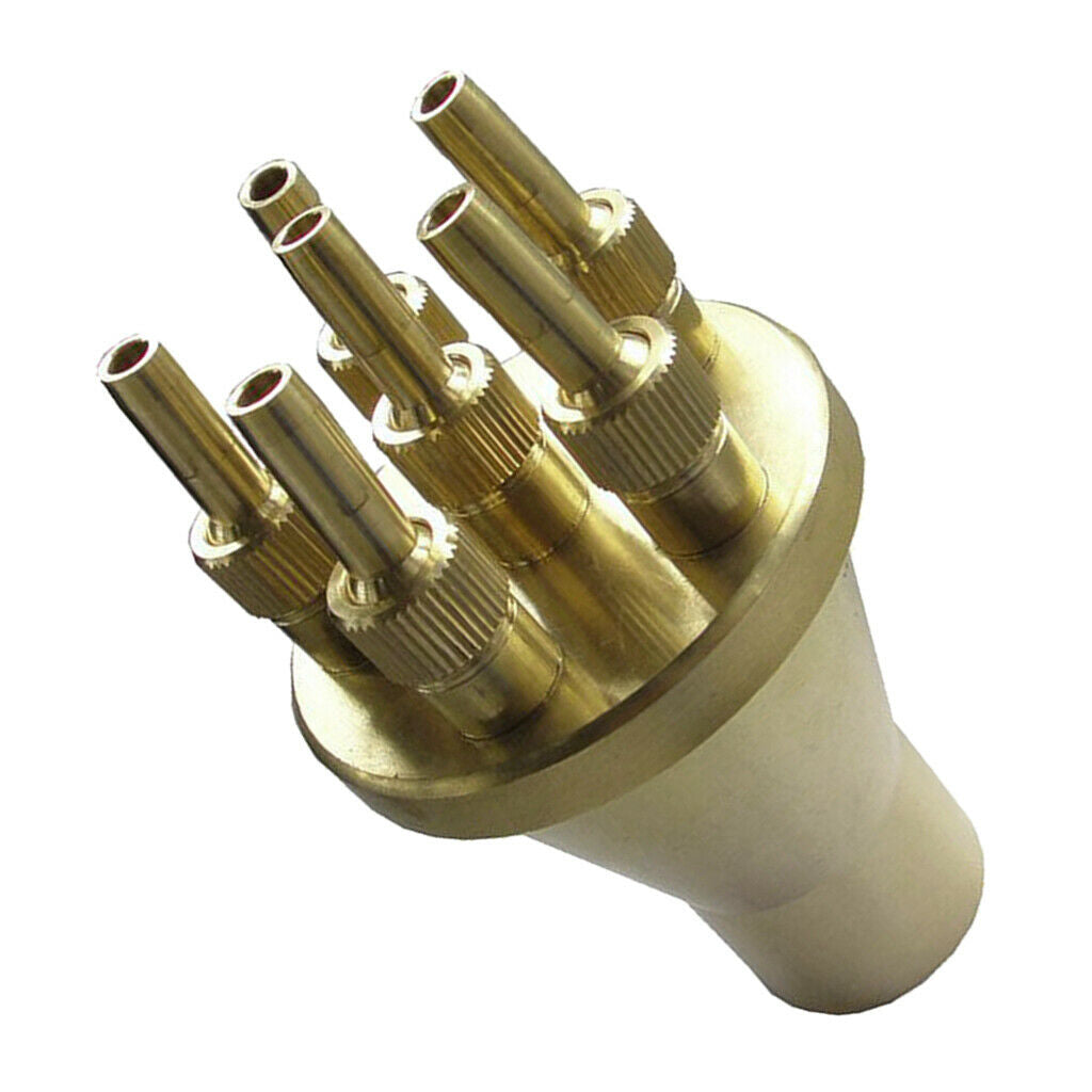 1" DN25 Brass Water Fountain Nozzle Head For Garden Amusement Museum