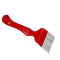 Stainless Steel Honey Comb Uncapping Fork Scratcher Beekeeping Tool 18Pins Red