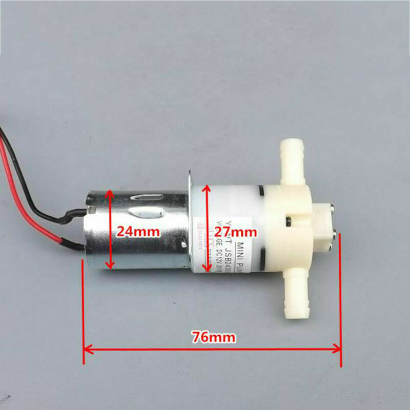 DC 12V 24V TCS Mini Diaphragm Self Priming Water Pump High Pressure Suction pump