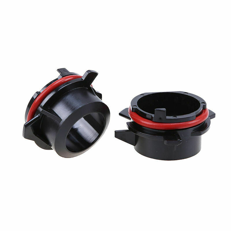 Universal Fits BMW E39-2 H7 HID Xenon Lamp Bulb Conversion Adapter Holder Black