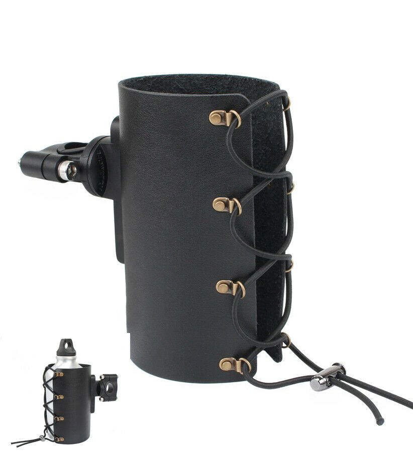 Universal Bike Motorcycle Drink Cup Holder 22-28mm Handlebar Accesories Durable