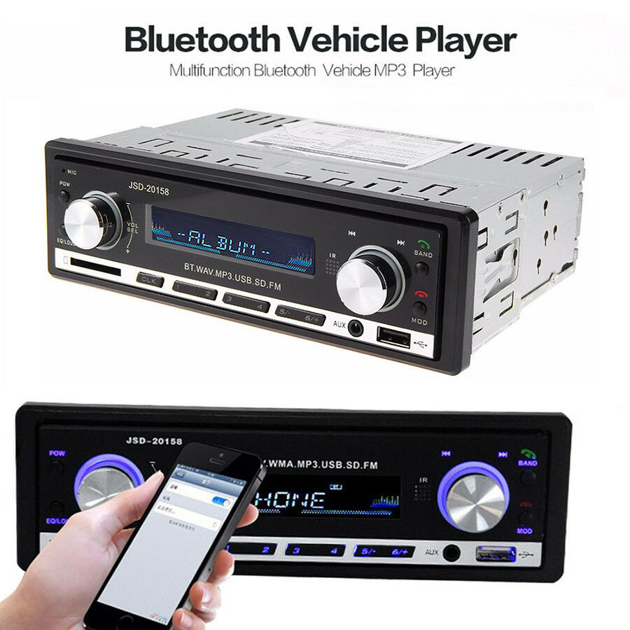 HOT Car Stereo V2.0 Player Bluetooth USB MP3 In Radio AUX In-dash FM Receiver