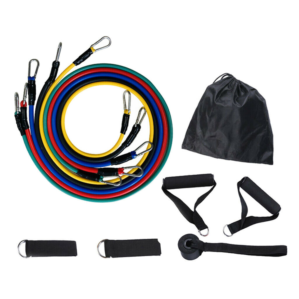 Resistance Bands Set 11pcs For Exercise In The Gym