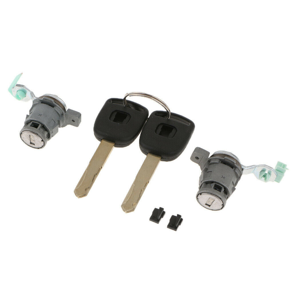 2Pcs 72185S9A013 Door Lock Locking Cylinder Repair Kit Front Left