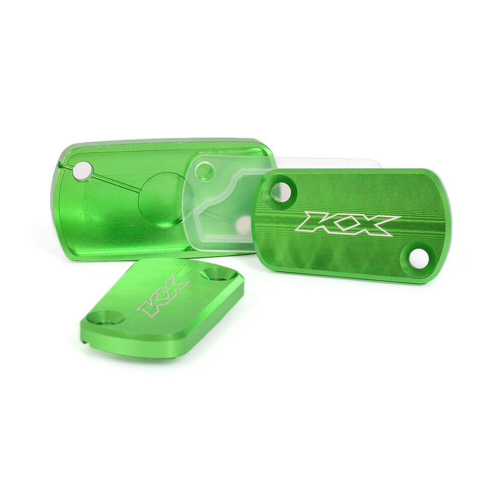 Front Rear Brake/Clutch Reservoir Cover For KAWASAKI KX250 KX450 KX 250/450