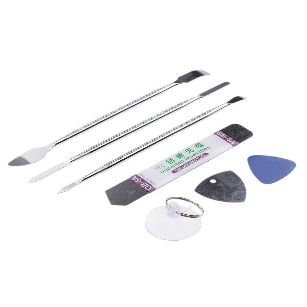 7 Pieces Opening Metal Pry Repair Tool Kit Disassemble Set for Tablet