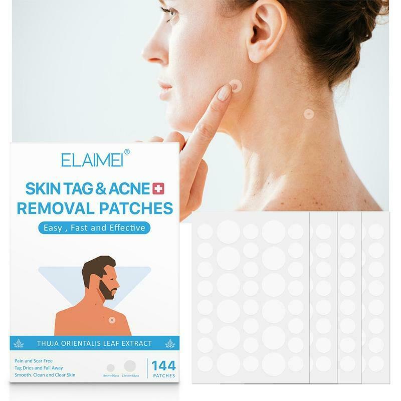 Skin Tag Remover Patches Repair Lotion Set Wart Remover Patches Fast Healing