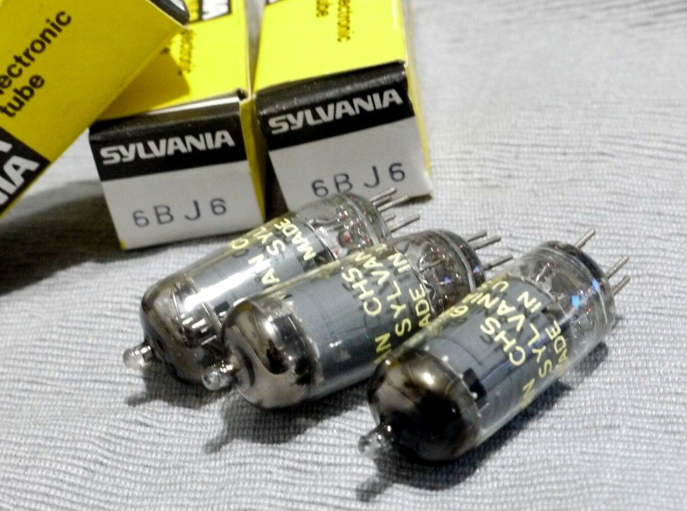 1PCS - SYLVANIA 6BJ6 Vacuum tube NOS NIB