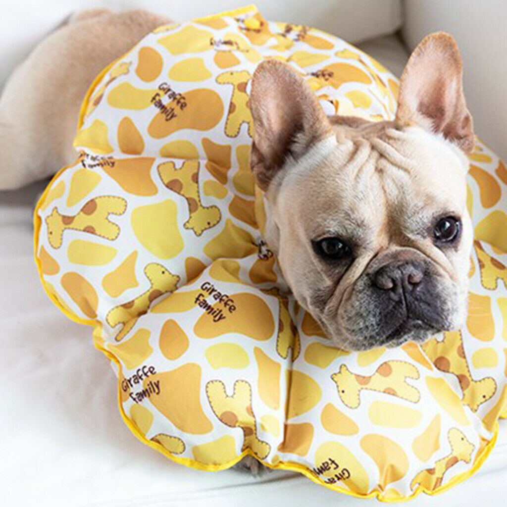 Soft Pet Recovery E-Collar Comfy Elizabethan Cone for Dogs Cats S