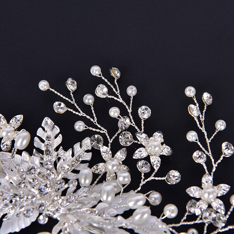 New Bridal Handmade Head flower Wedding Dress Hair Accessories Hair C DD