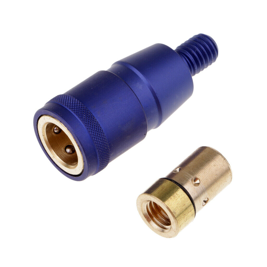 2x Fishing Landing Net Connector, Landing Net Head Screw Rod Pole Connector