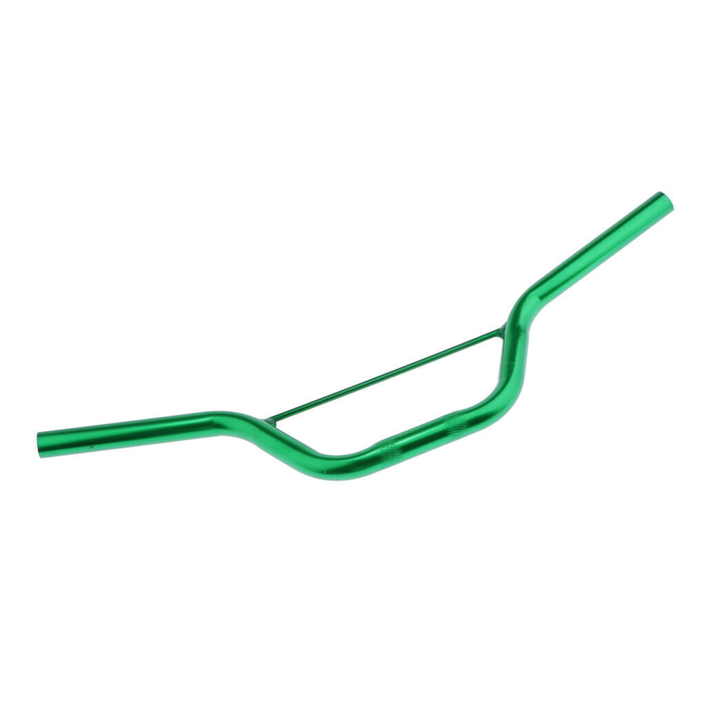Bike Dirt Poket Cross 29 1/8in Aluminium Handlebar With Strut Green