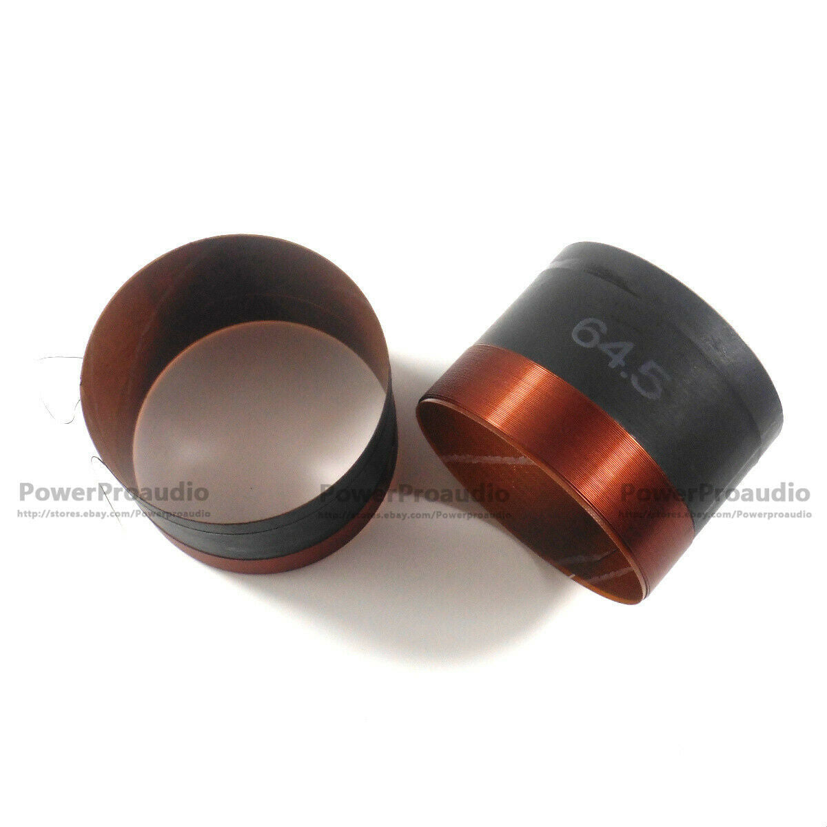 2pcs 64.5MM Audio Bass Speaker Voice Coil Subwoofer Woofer Sound 2 Layers