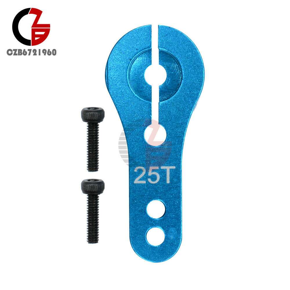 Blue RC Steering Servo Half Arm 25T Big Torque Aluminum Fit Metal MG996 MG995