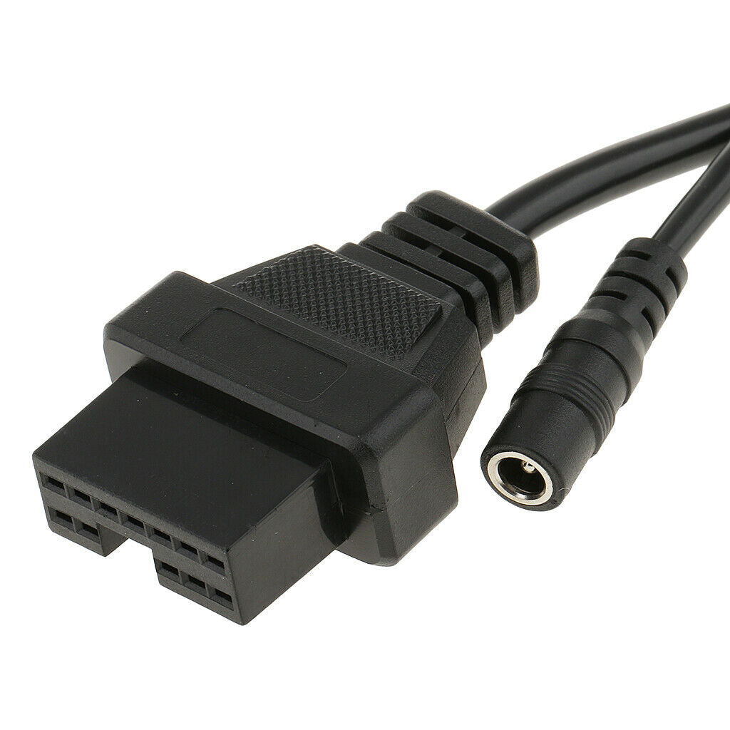 12 Pin OBD1 To 16 Pin OBDII Diagnostic Connector Cable Adapter For