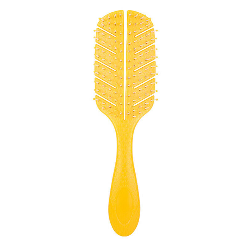 Hair Brush Hair Massage Comb Leaf-Shaped Hairbrush Salon Hairdressing Too.l8