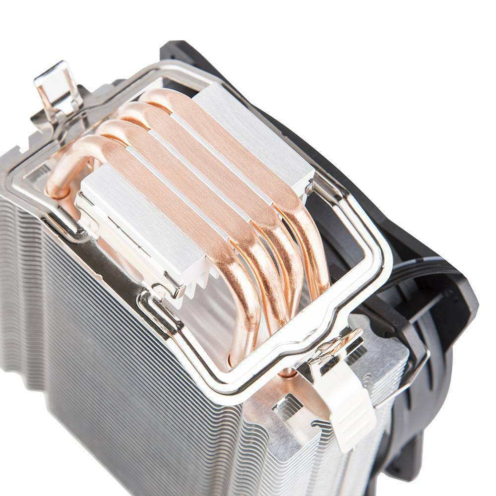 4 Heat Pipe LED Radiator CPU Cooler Heatsink For Intel Socket LGA 115X/775/AMD!