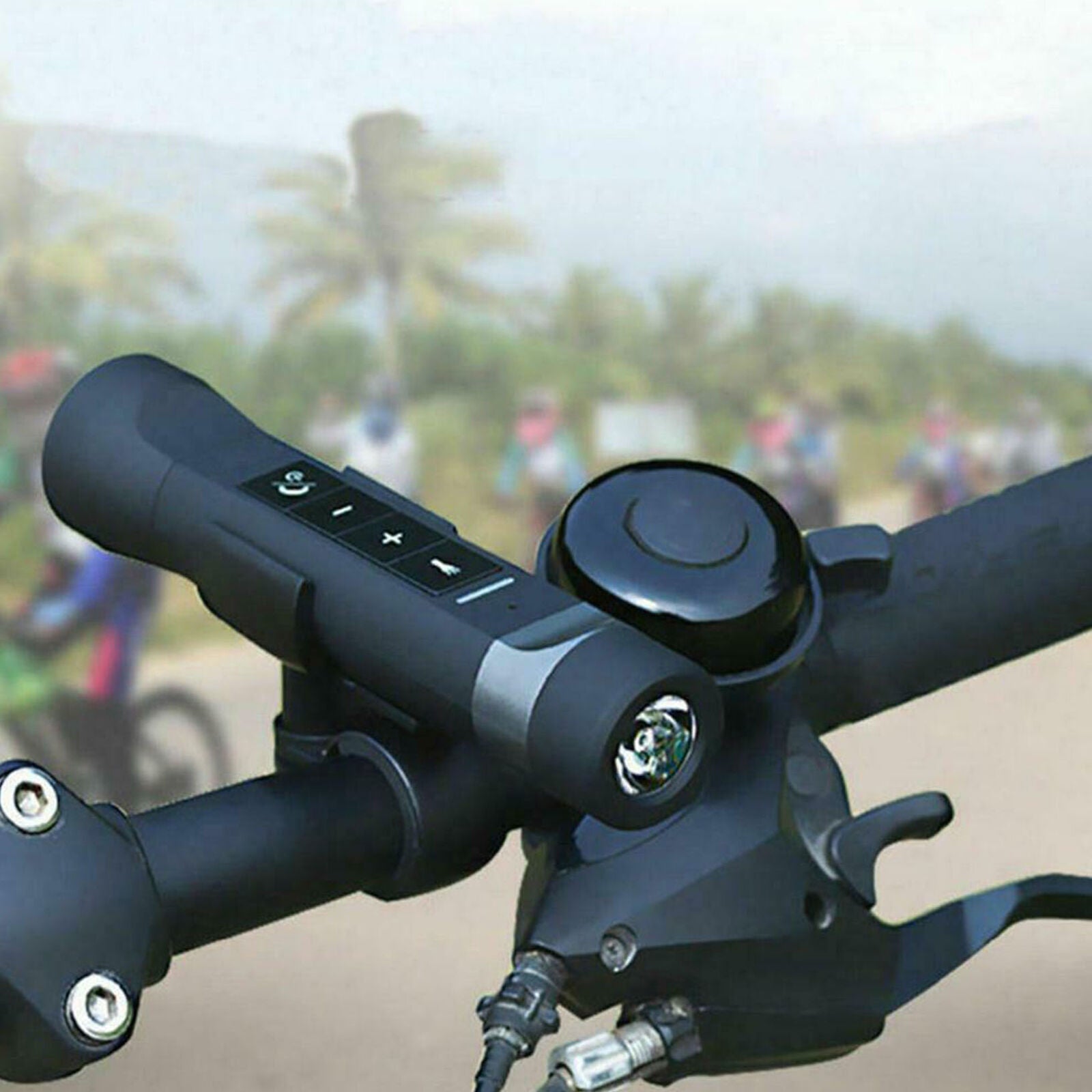 Bluetooth Multifunction Flashlight Speaker Music Bike Cycling Portable
