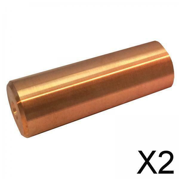 2X 4inch Solar Copper Anode for Solar Pool Ionizer Hot Tub Water Purifier Pool