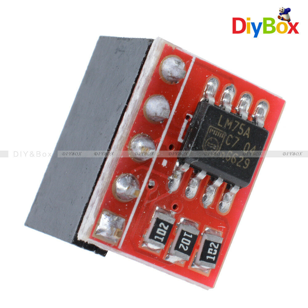 LM75A Temperature Sensor I2C Development Board Module For Arduino / Raspberry Pi
