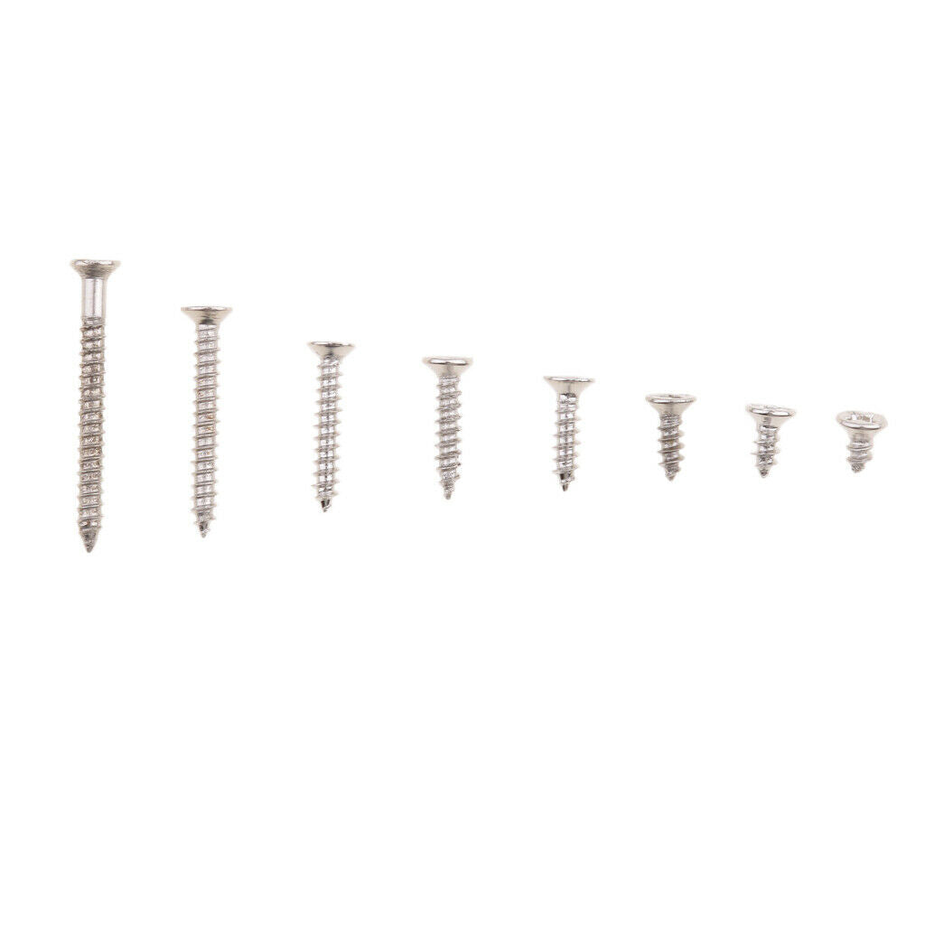 800 Pcs M2 Flat Head Cross Self Tapping Screws Assortment