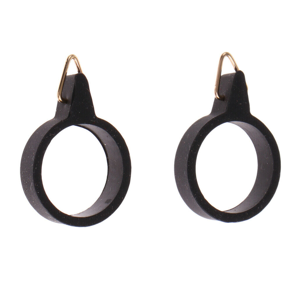 2PCS Fishing Hook Keeper Rubber Ring Rod Pole Safety Lure Bait Holders  M