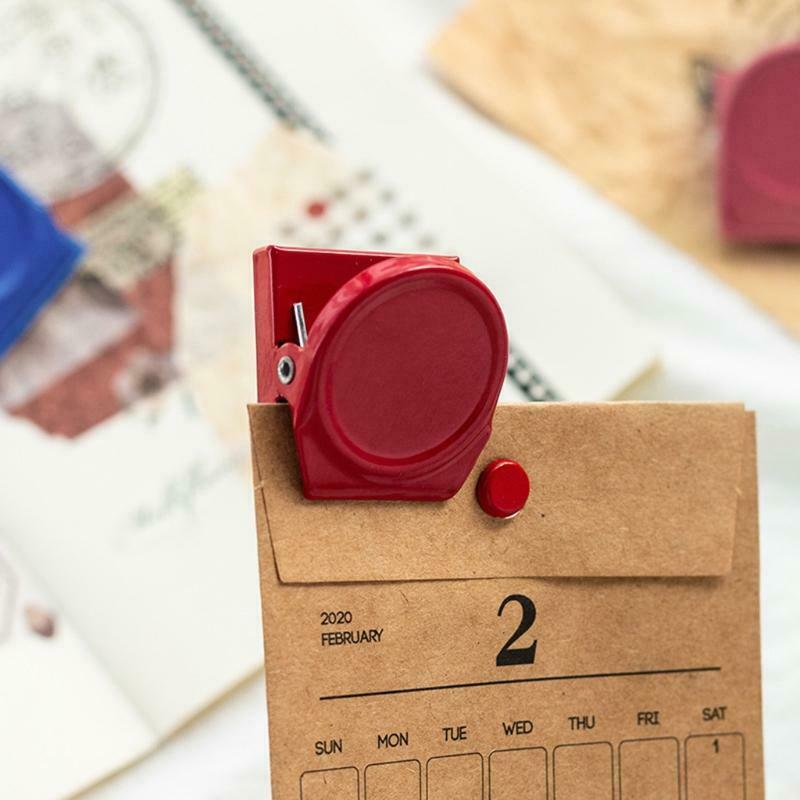 Colorful Magnetic Memo Note Clips for Home Refrigerator School Whiteboard Office