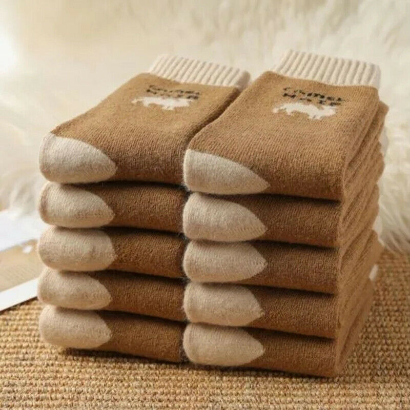 Winter Thickened Warm Terry Warm Camel Hair Socks Northern Camel Hair Warm Socks