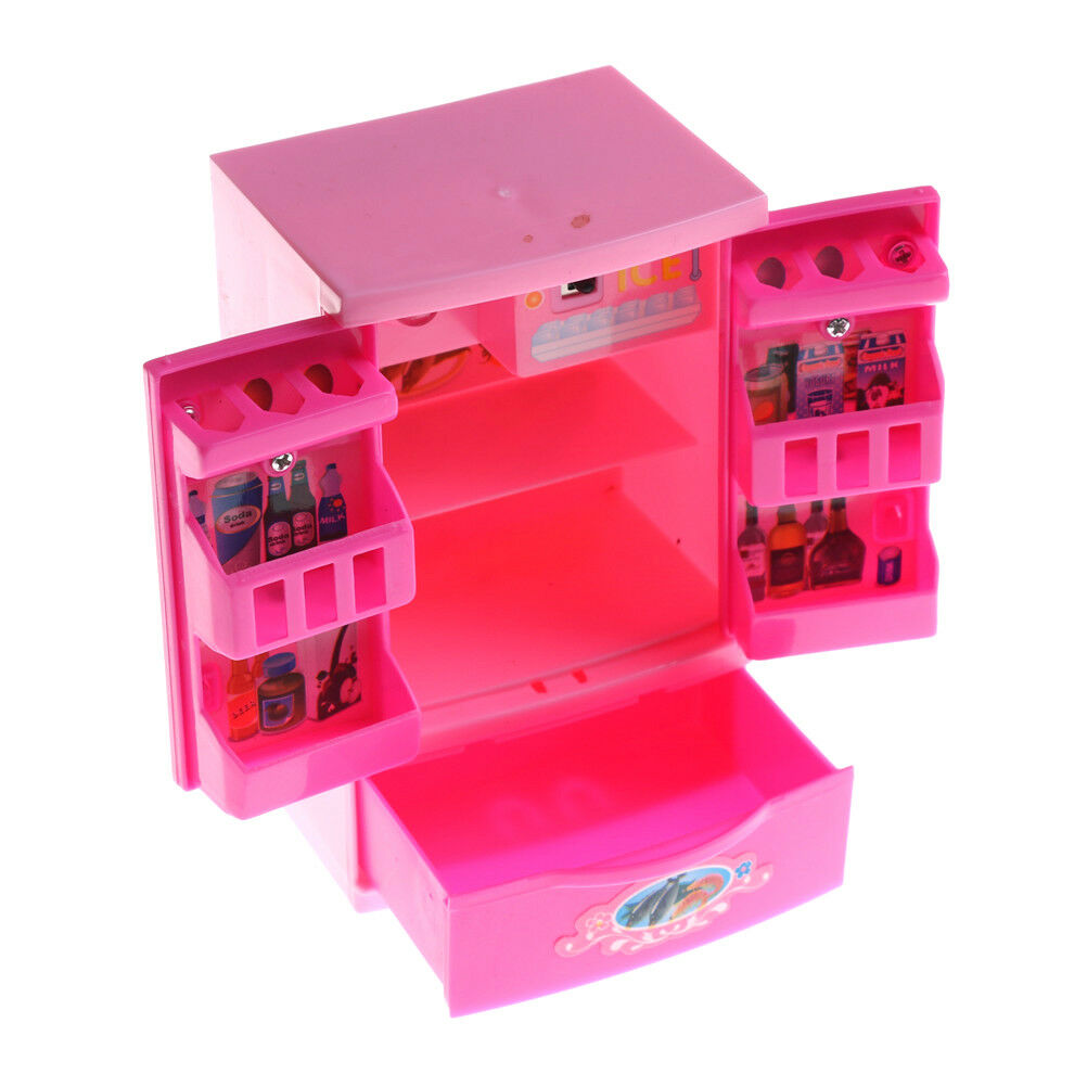 Simulation Home Kitchen Toys Kids Children Play House Refrigerator Gift Toysb DD