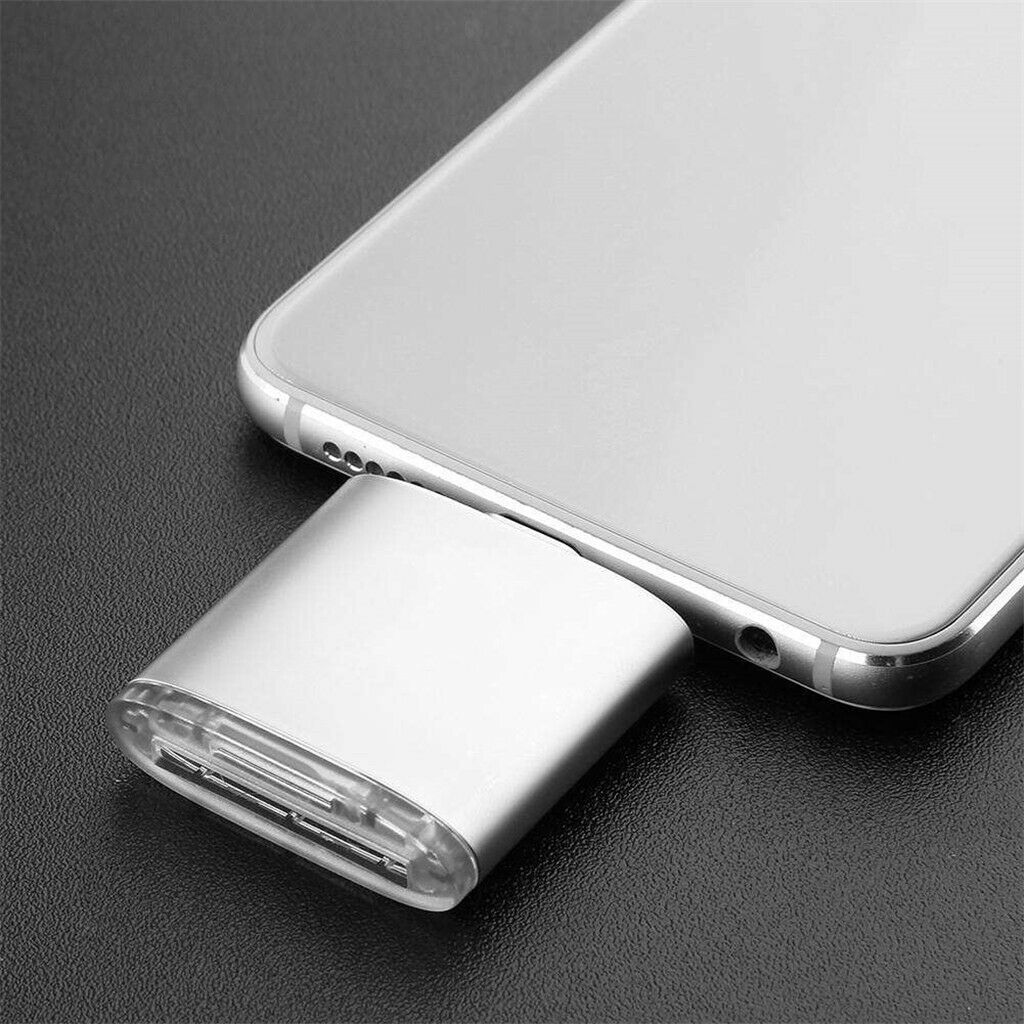 2 Pieces USB Type C TF SD Memory Card Reader OTG Adapter for Huawei